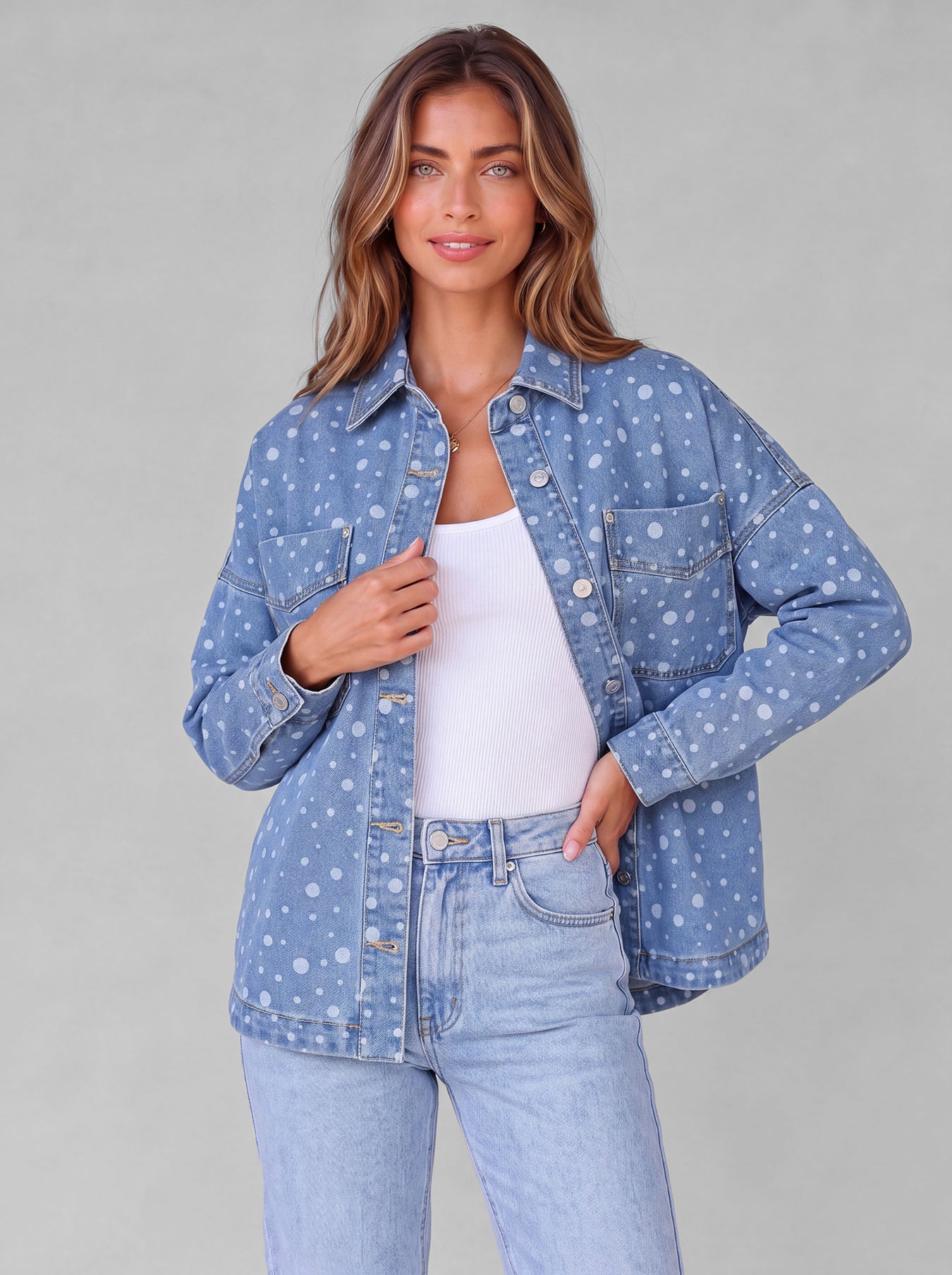 Blue Polka Dot